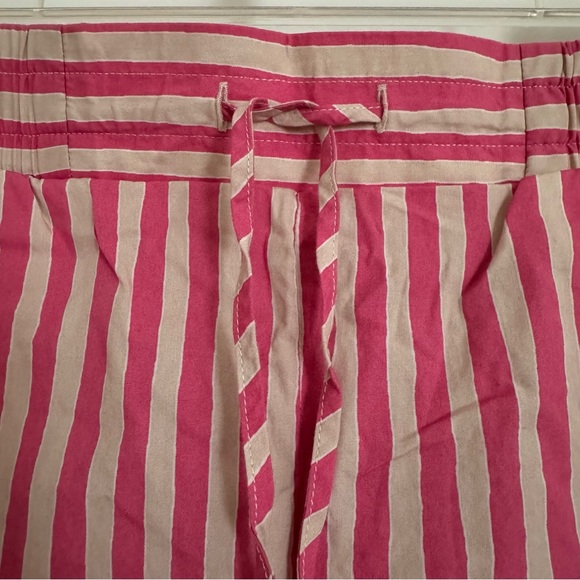Sézane Chic Pink and Tan Striped Shorts with pockets, 36 - Picture 3 of 10